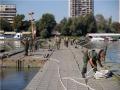 Расклопљен понтонски мост на Лиду